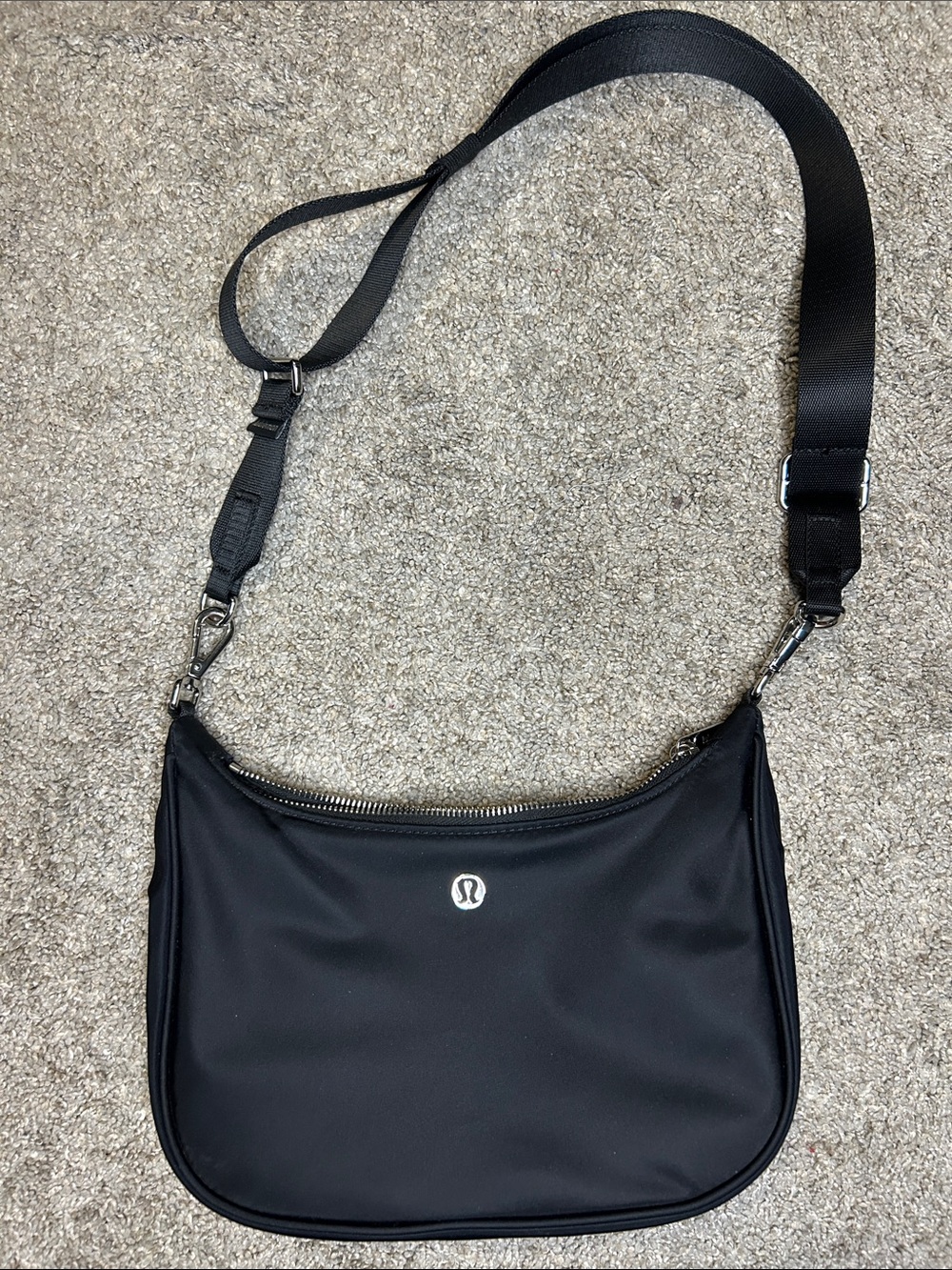 lululemon athletica City Essentials Small Black Crossbody Bag